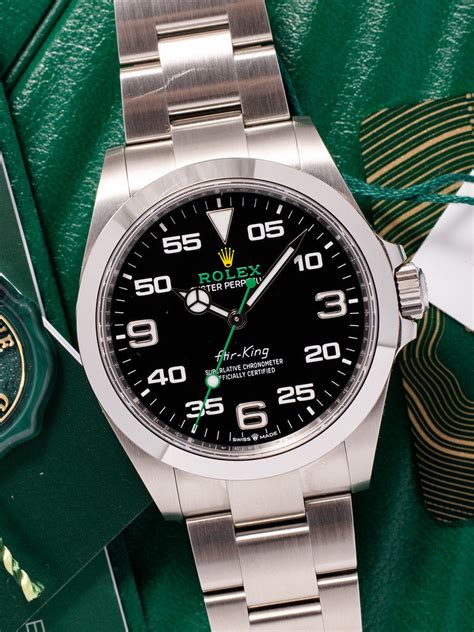 rolex air king 2022 thickness|rolex air king model numbers.